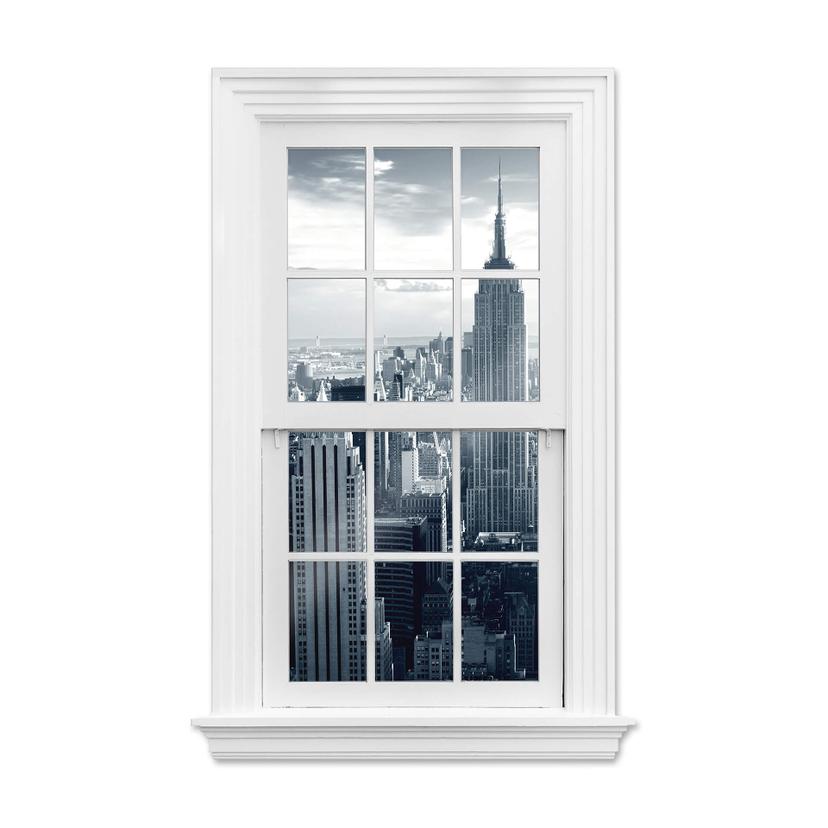 Adesivo 3D Finestra – Empire State Building