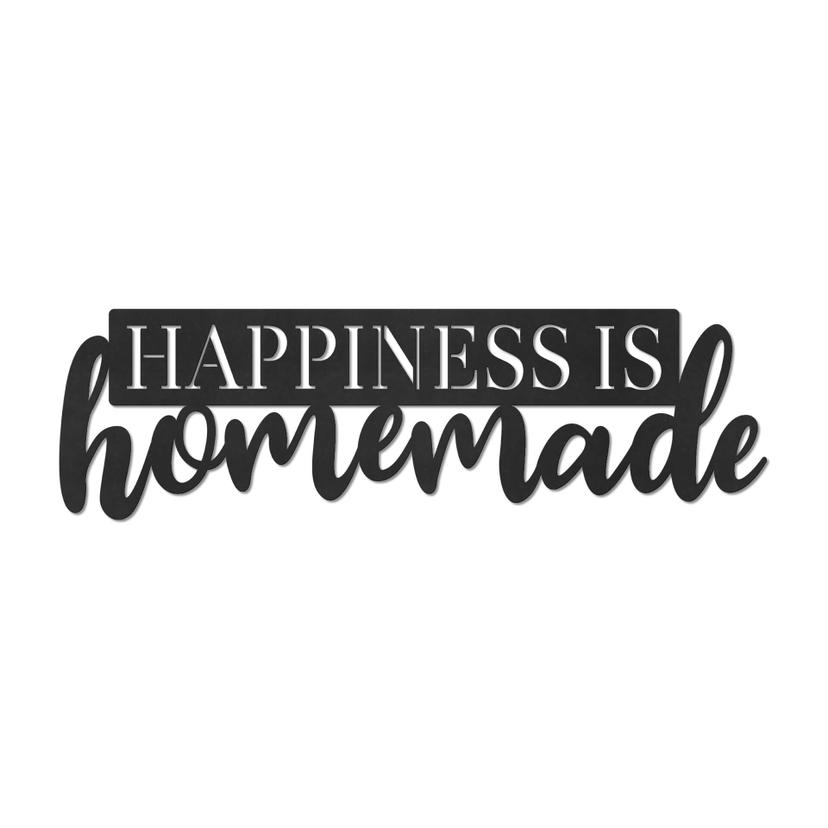 Décoration en bois MDF - Happiness is homemade