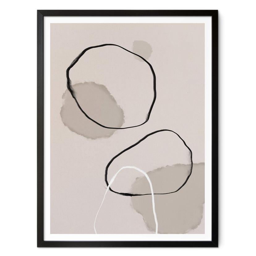 Póster 1X Studio - Desnudo abstracto