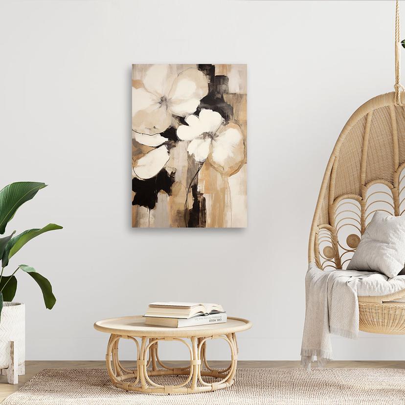 Stampa su tela, Fiori boho