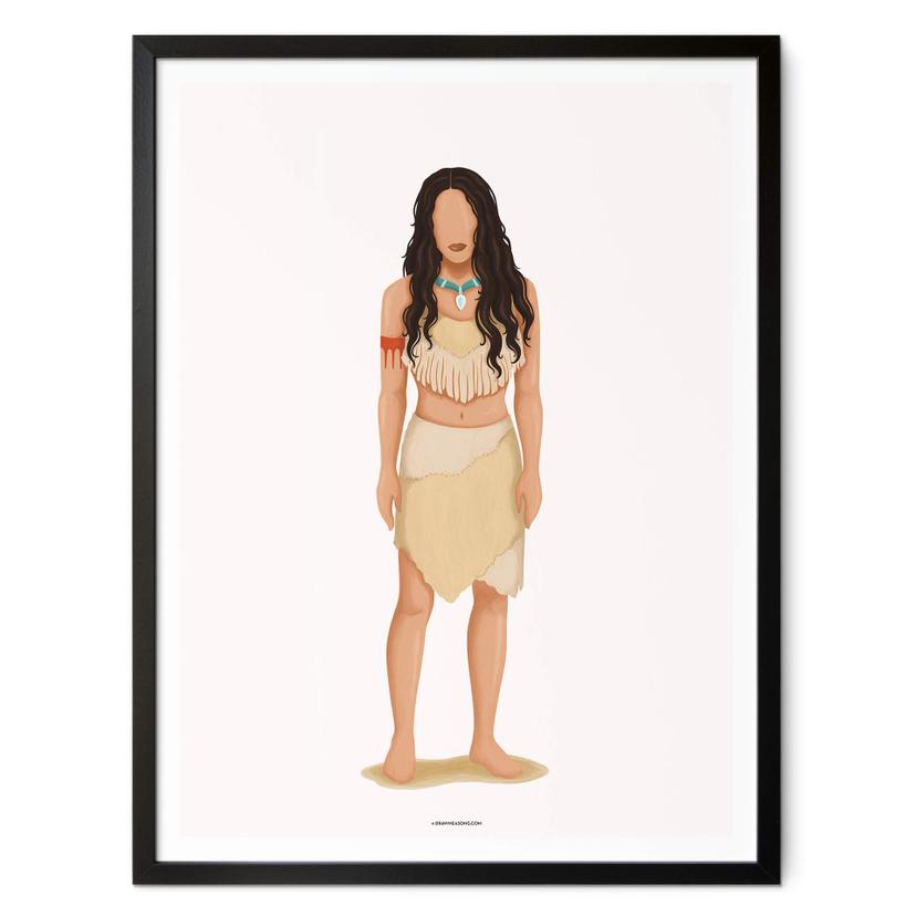 Póster Tohmé - Pocahontas