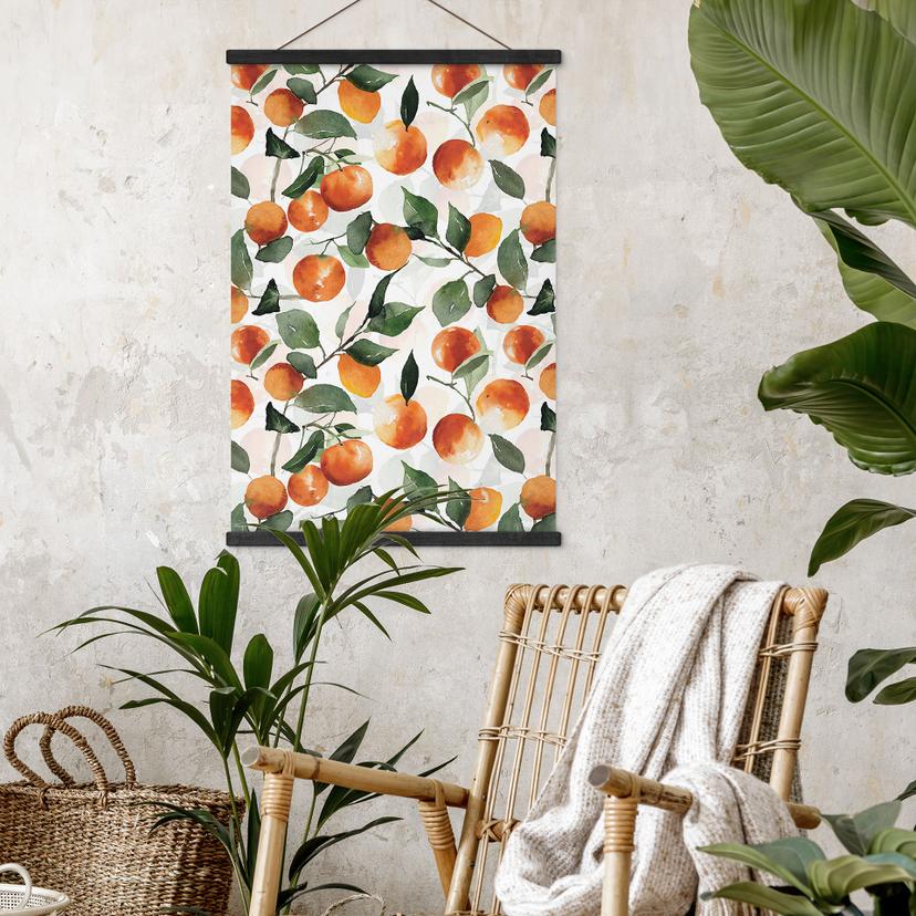 Póster de tela Mandarinas - UN Designs