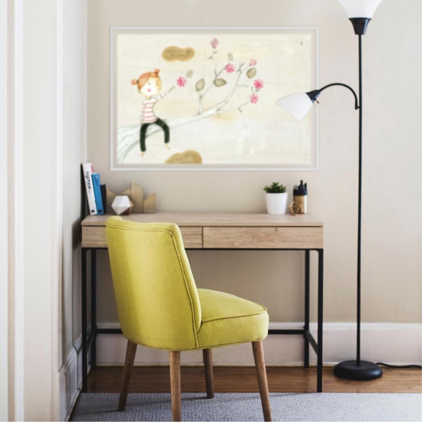 Wallprint Loske - Blumenbaum