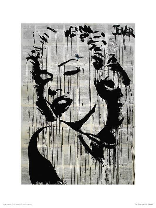 Plakat Loui Jover - Ikon kunsttryk, Loui Jover (30 x 40 cm)