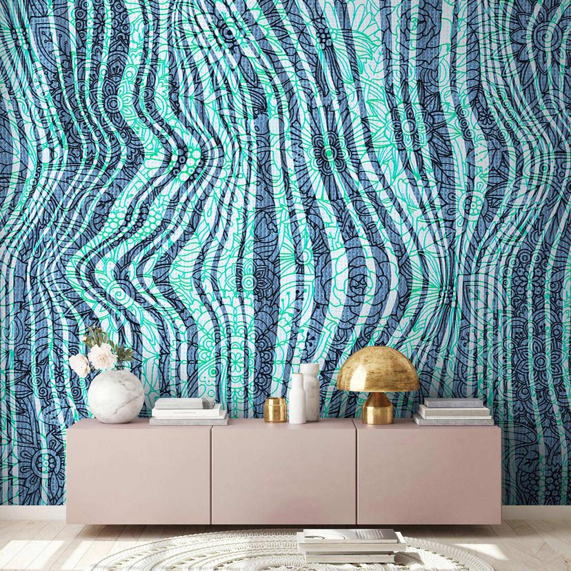 Architects Paper Papier peint photo Atelier 47 Textile Ornament