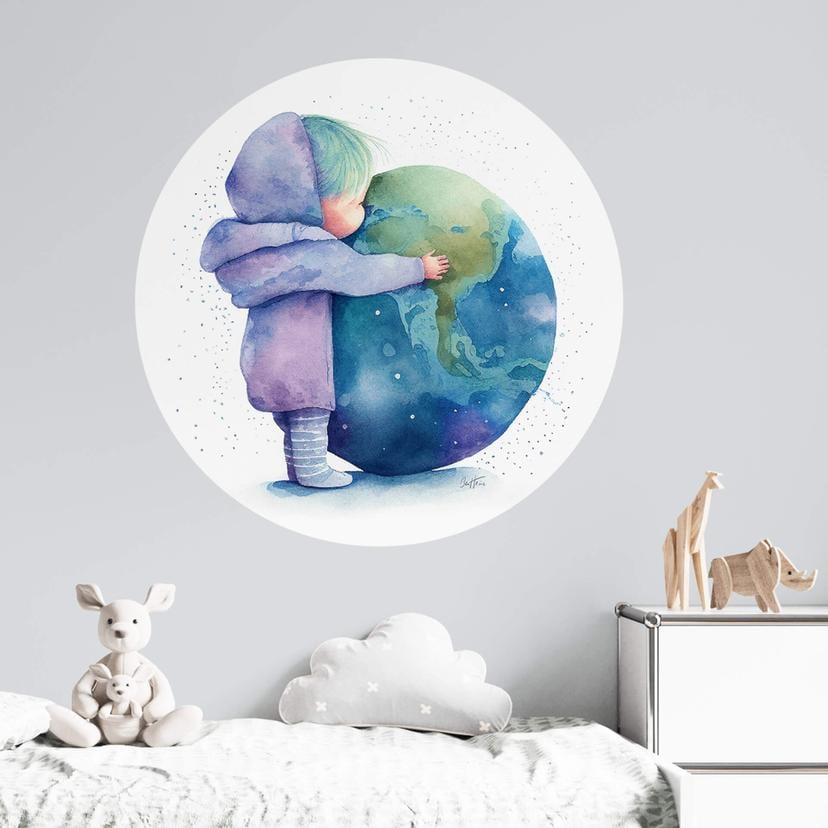 Wall Sticker Heine - Hugging Earth