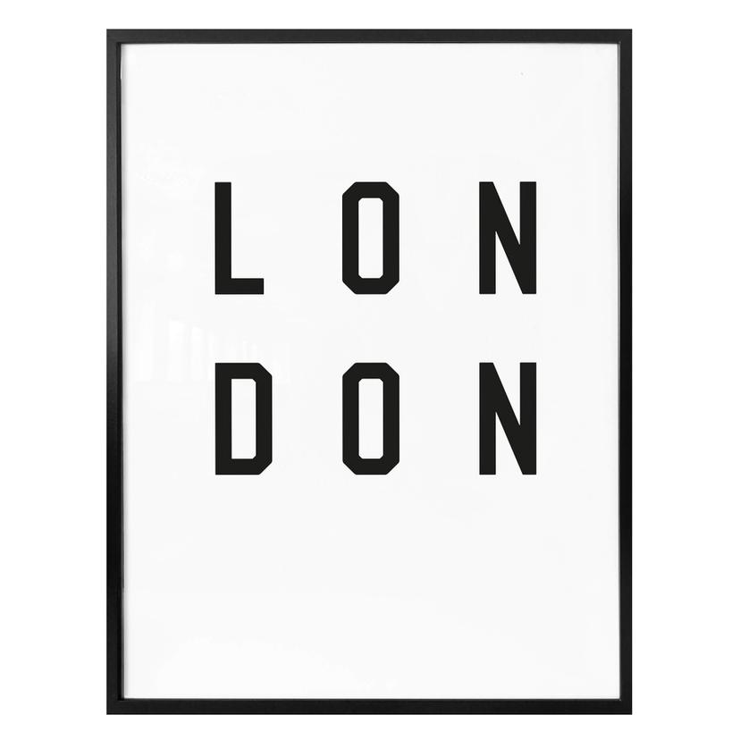 Póster - Tipografía Londres