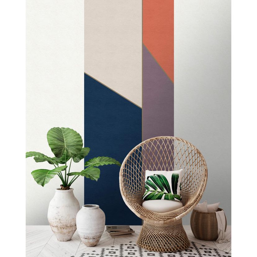 Livingwalls Fototapet Walls by Patel 2 geometry panel 2