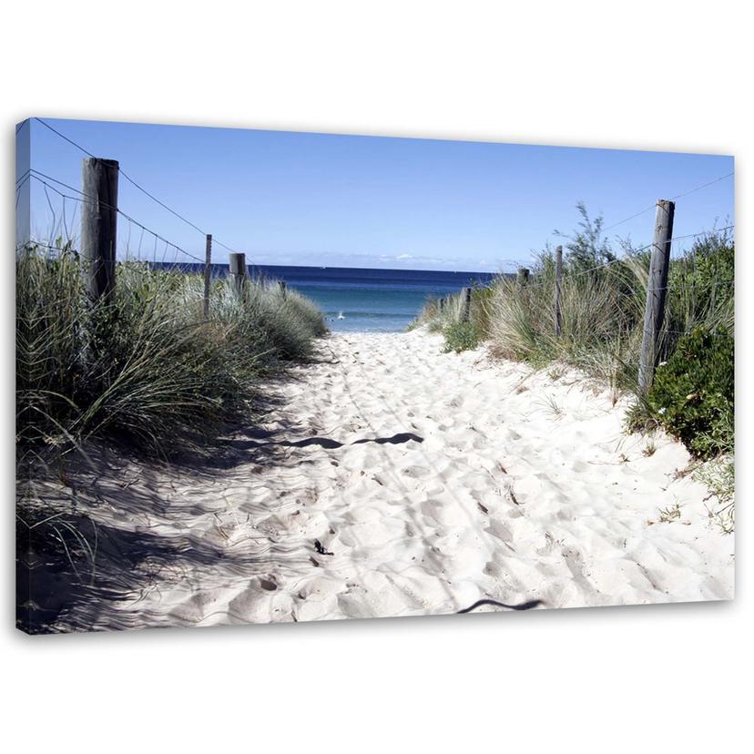 Tableau sur toile, Paysage de dunes de plage