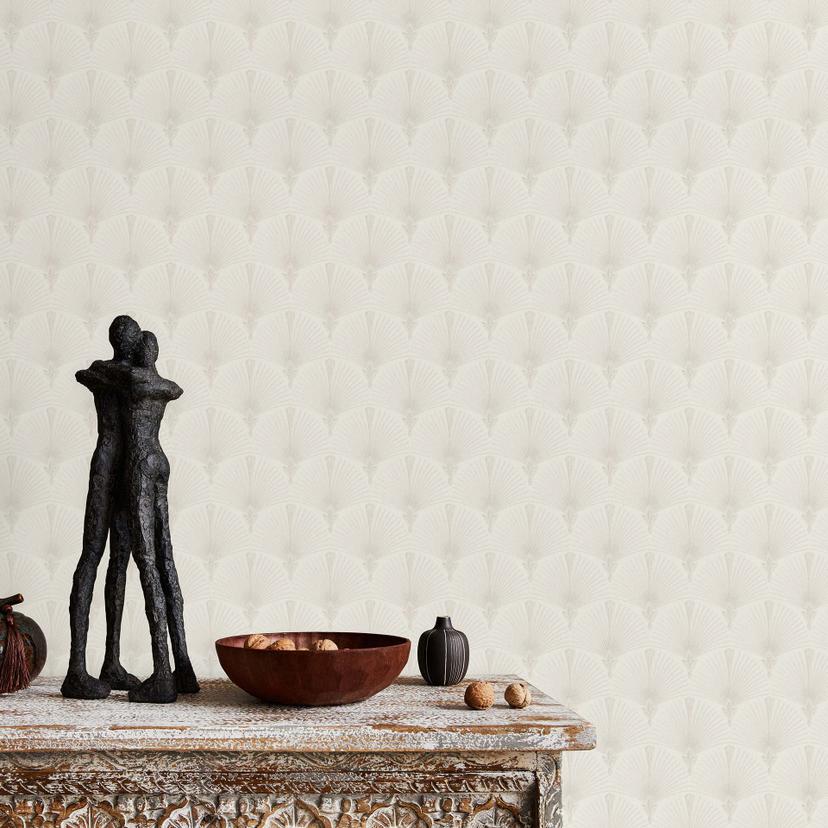 Vifte tapet, non-woven tapet Erismann Versailles beige, creme