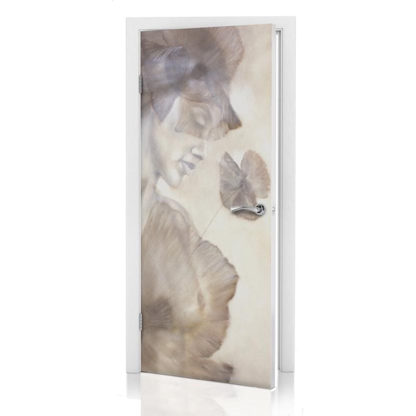 Türdesign Schmucker - Mohn und Akt 91x200 cm