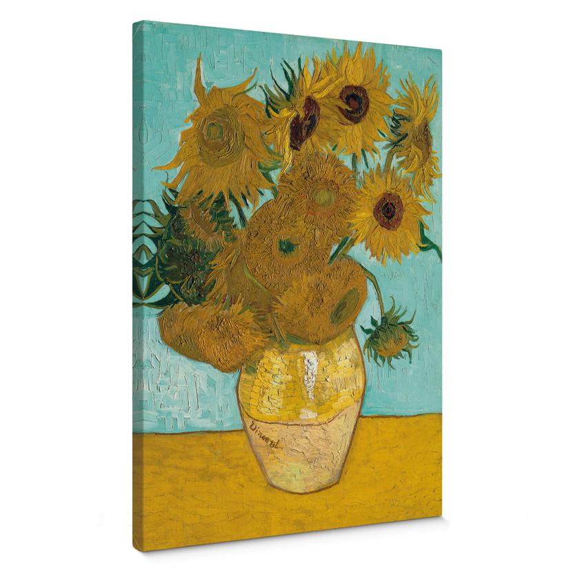 Lienzo van Gogh - Girasoles