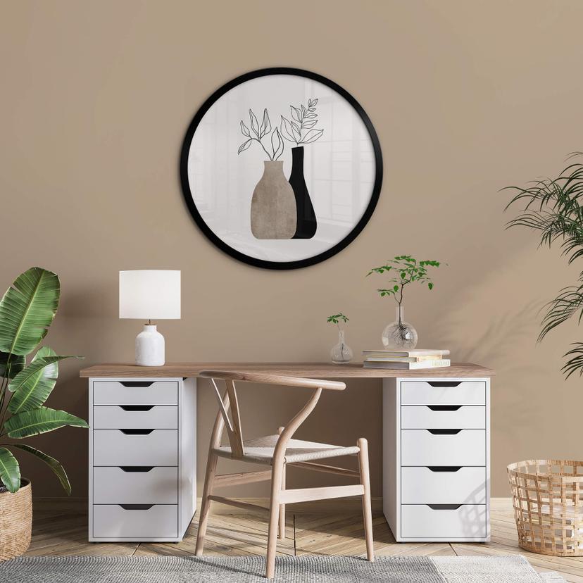 Poster Kubistika - Minimalistic Plants