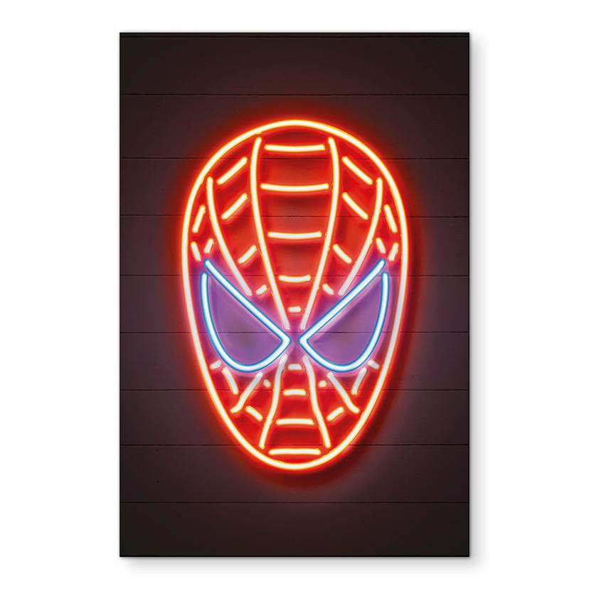 Billede af Spiderman - Mielu – print på aluminium (Alu-Dibond)
