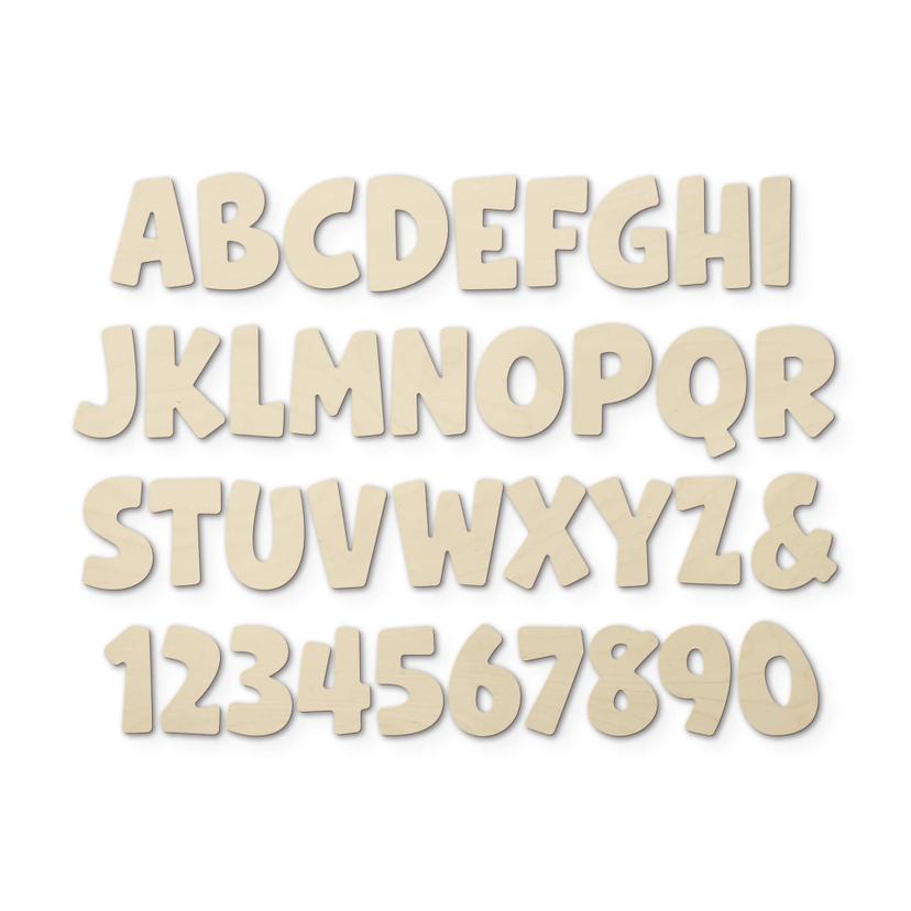 Lettere in legno - Kids