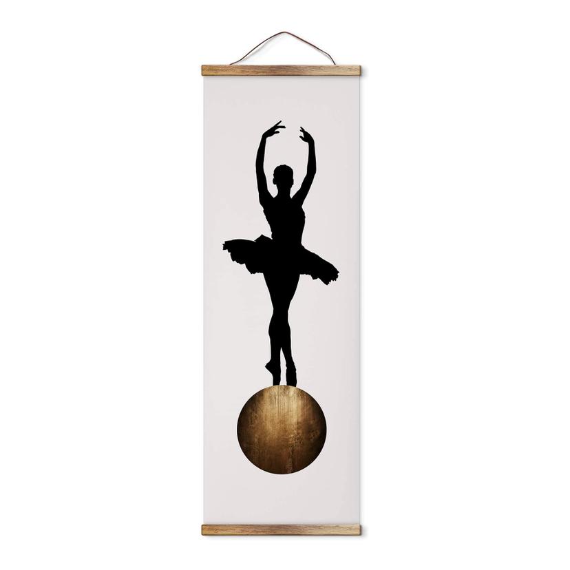 Cubistika Tekstil plakat - Prima Ballerina - Panorama