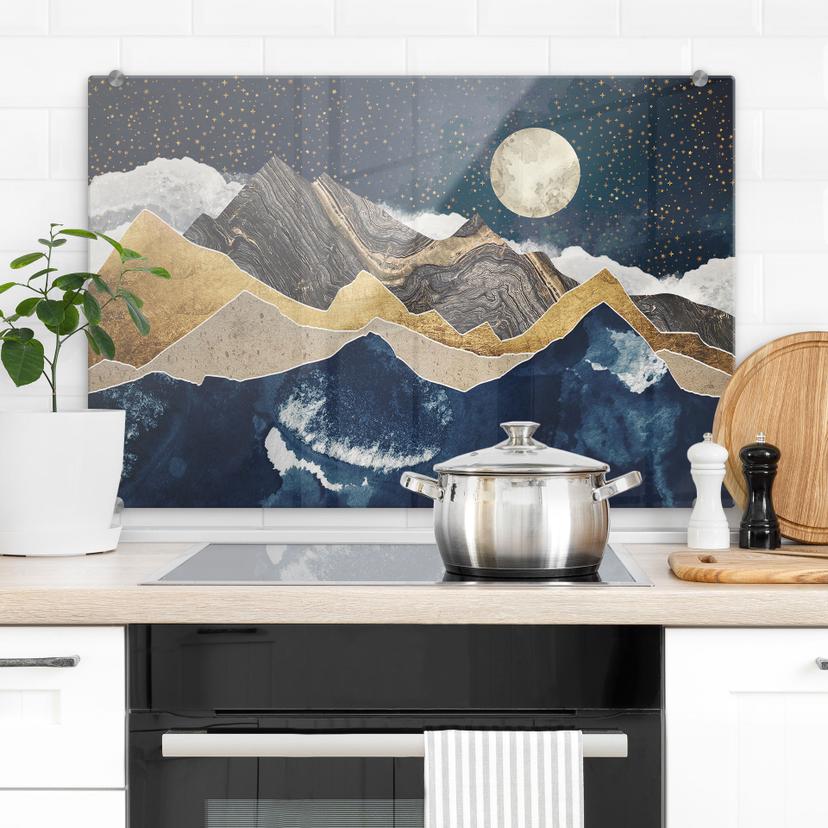 Stænkplade Stjernehimmel om vinteren - SpaceFrog Designs