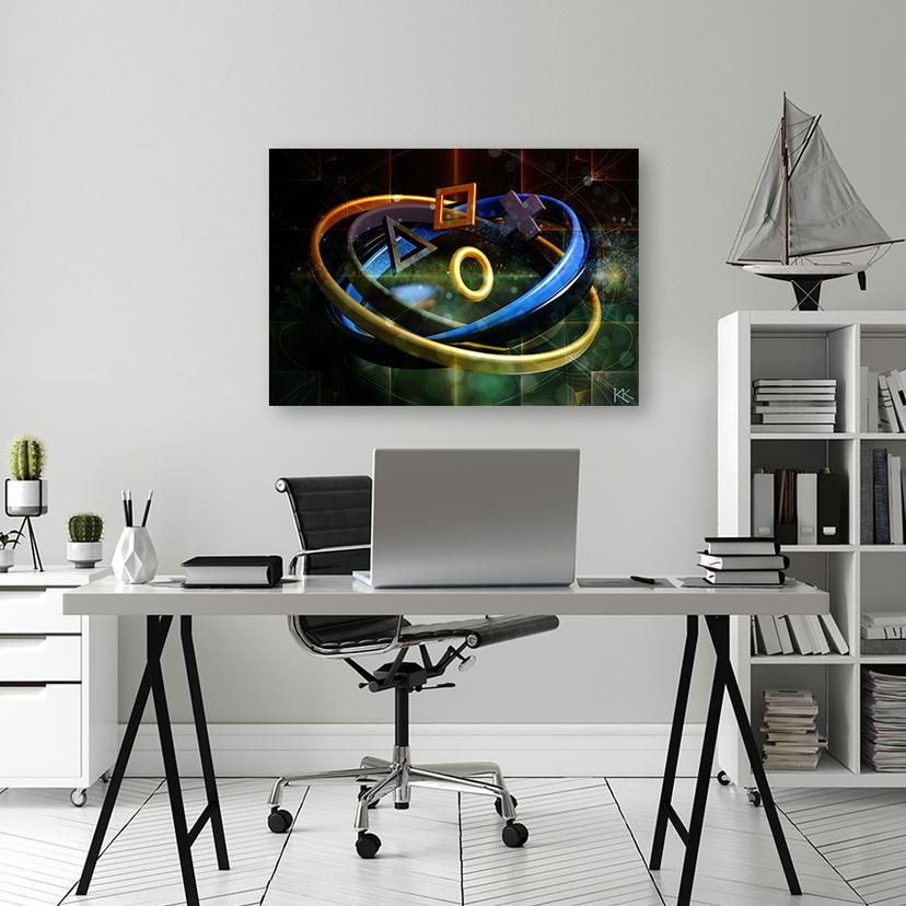 Stampe su tela, Console di gioco