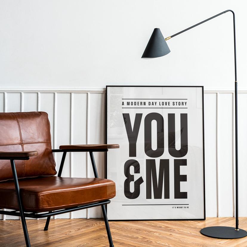 Poster Io e te - Kerr-Dineen