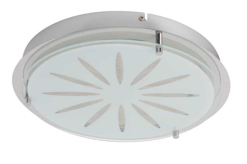 Wand- und Deckenleuchte Dora, metallic, 5,5 x 33 cm, Glas Deckenlampe