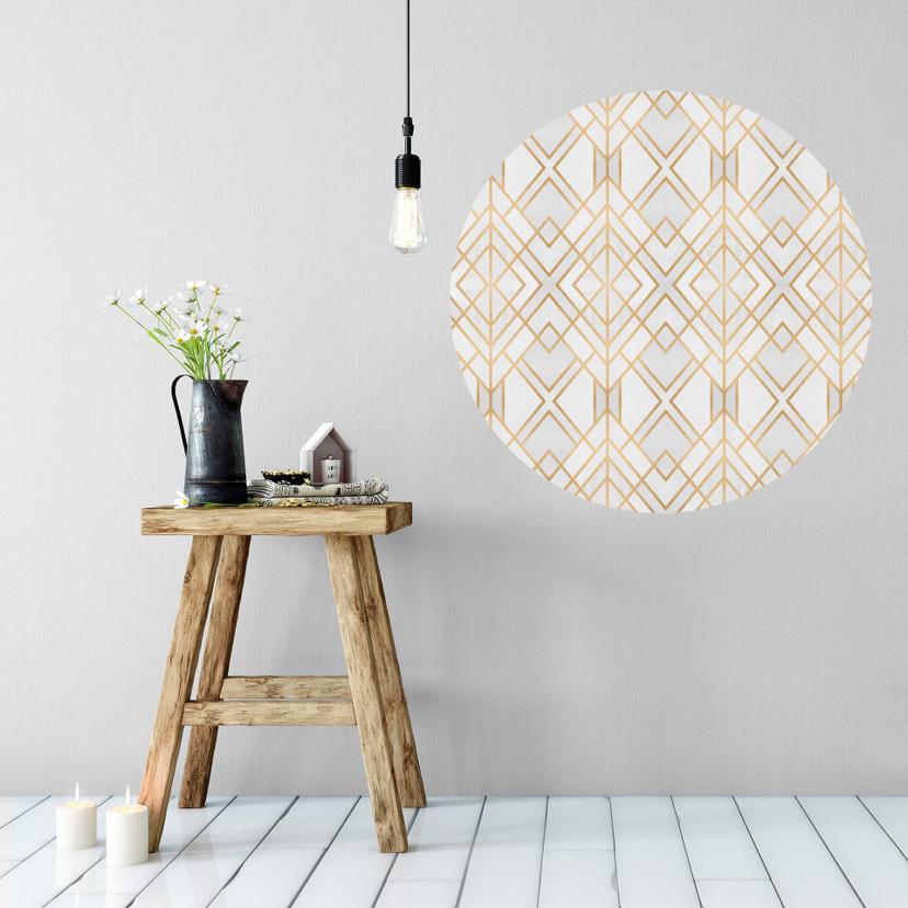 Adesivo murale Fredriksson - Geometrie