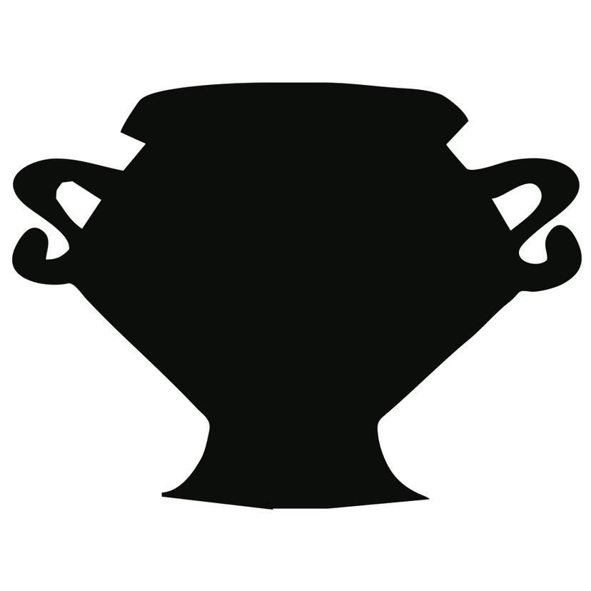 Sticker mural - Vase #09