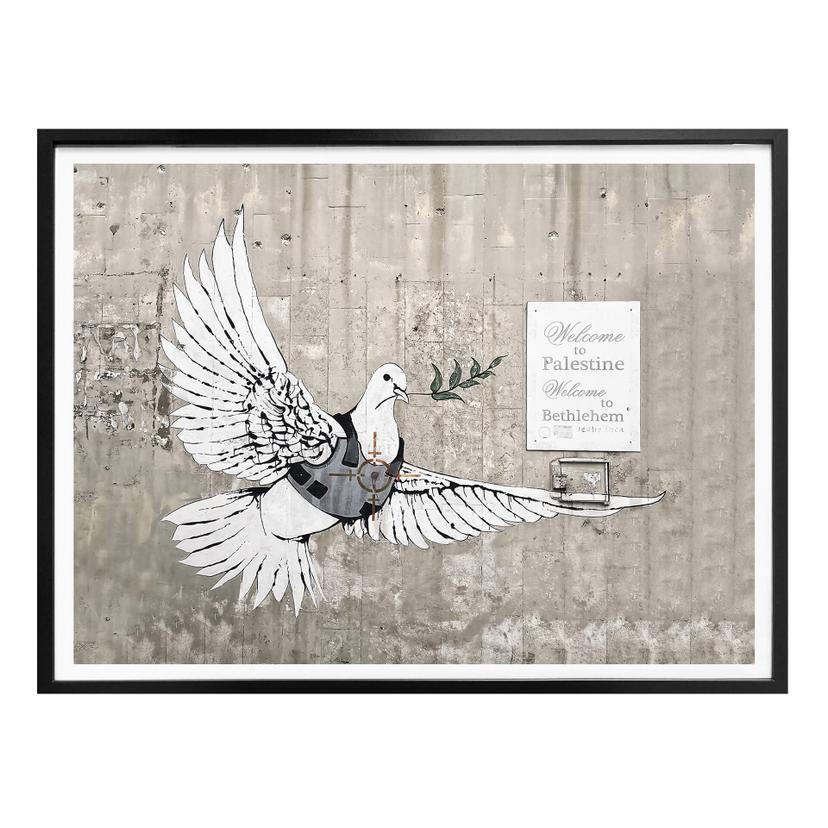 Plakat - Banksy - Fredsduen