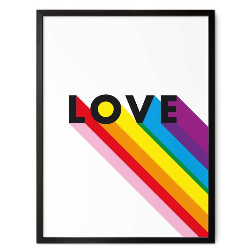Plakat LGBTQIA+ Love