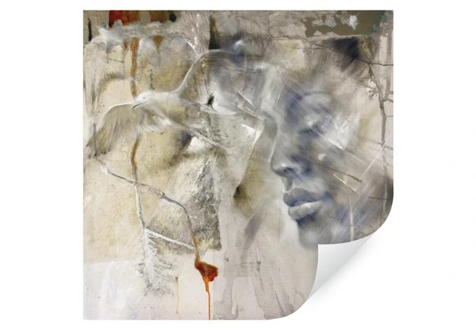 Wallprint Schmucker - Loslassen