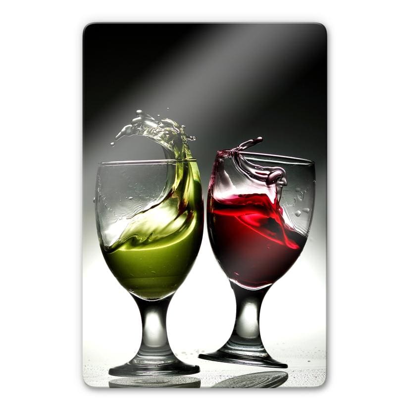 Tableau en verre - Lukman - Coupes dansantes