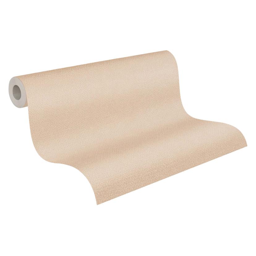 Carta da parati Unit beige senza PVC - Carta da parati in tessuto non tessuto di A.S. Création crema