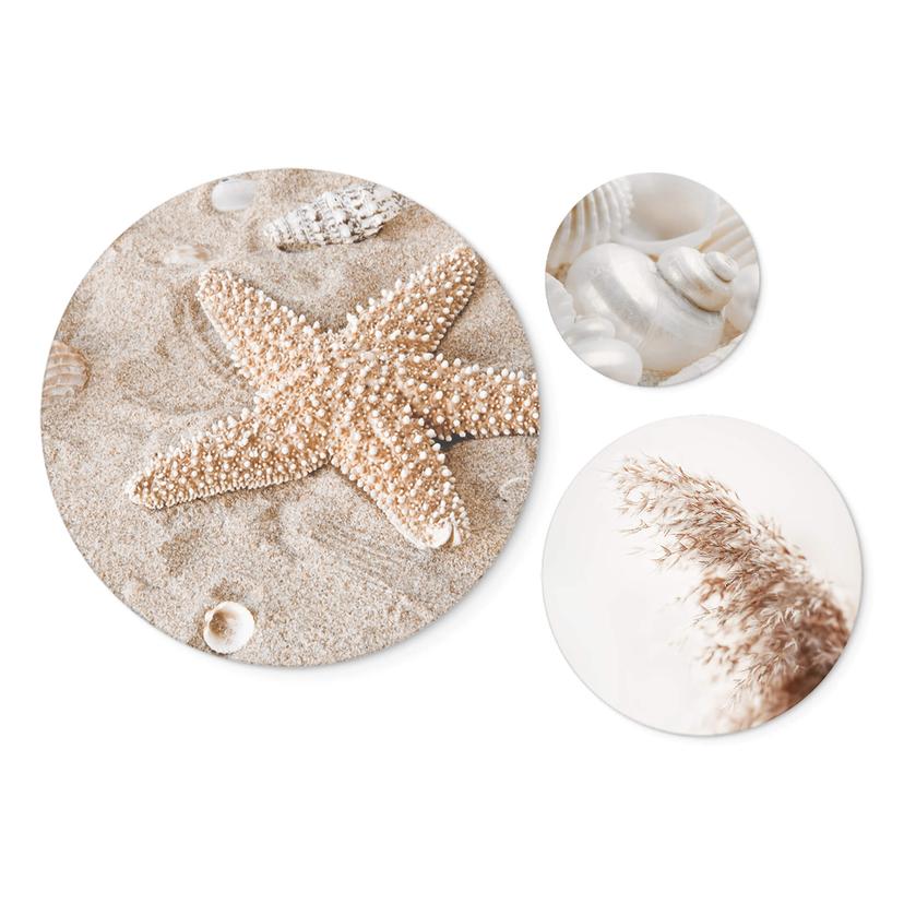Cerchio a muro Set Beach Moments (3 pezzi)