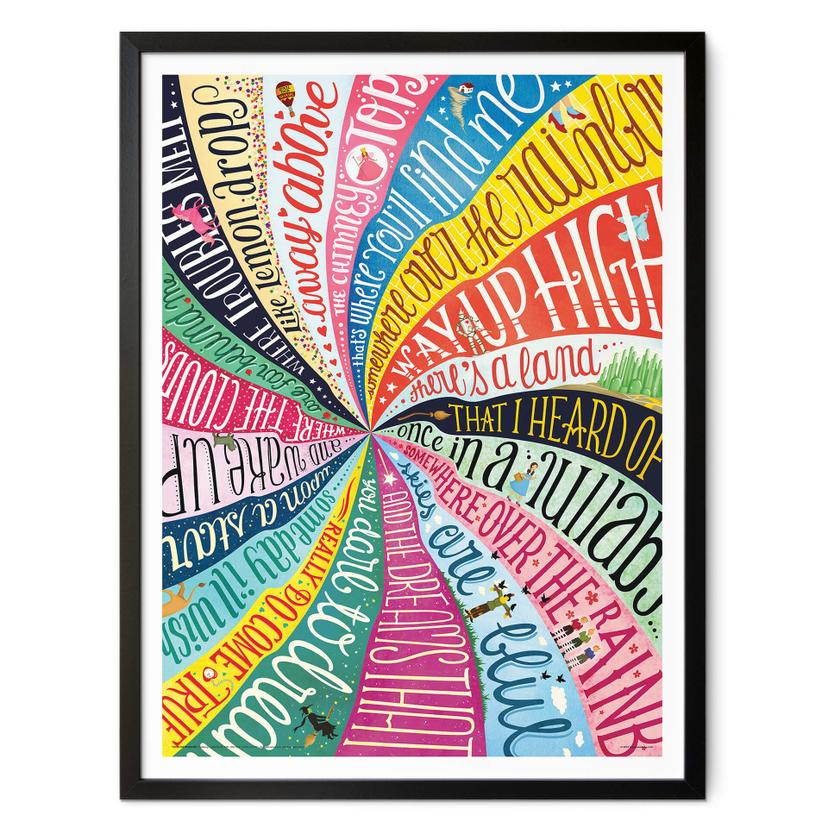 Póster Tohmé - Sobre el arco iris