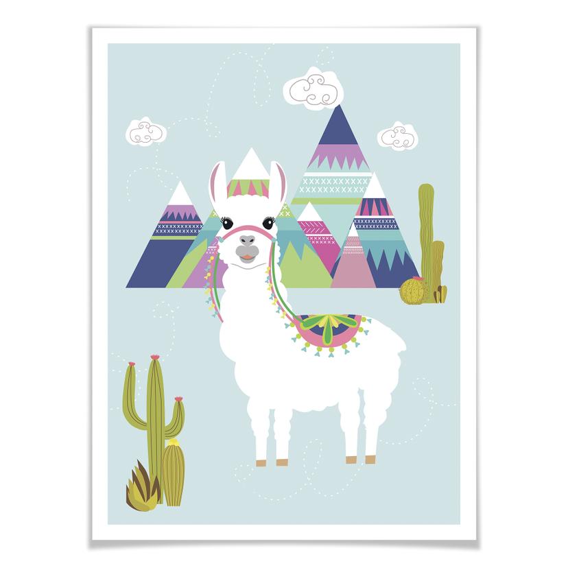 Poster Be a Lama