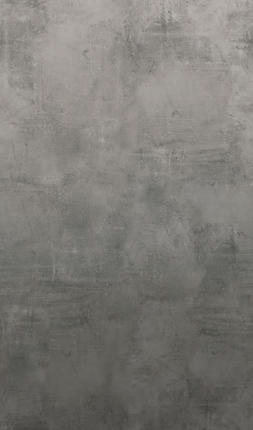 Carta da parati effetto cemento Grigio, effetto pietra 2,70 x 1,59 m
