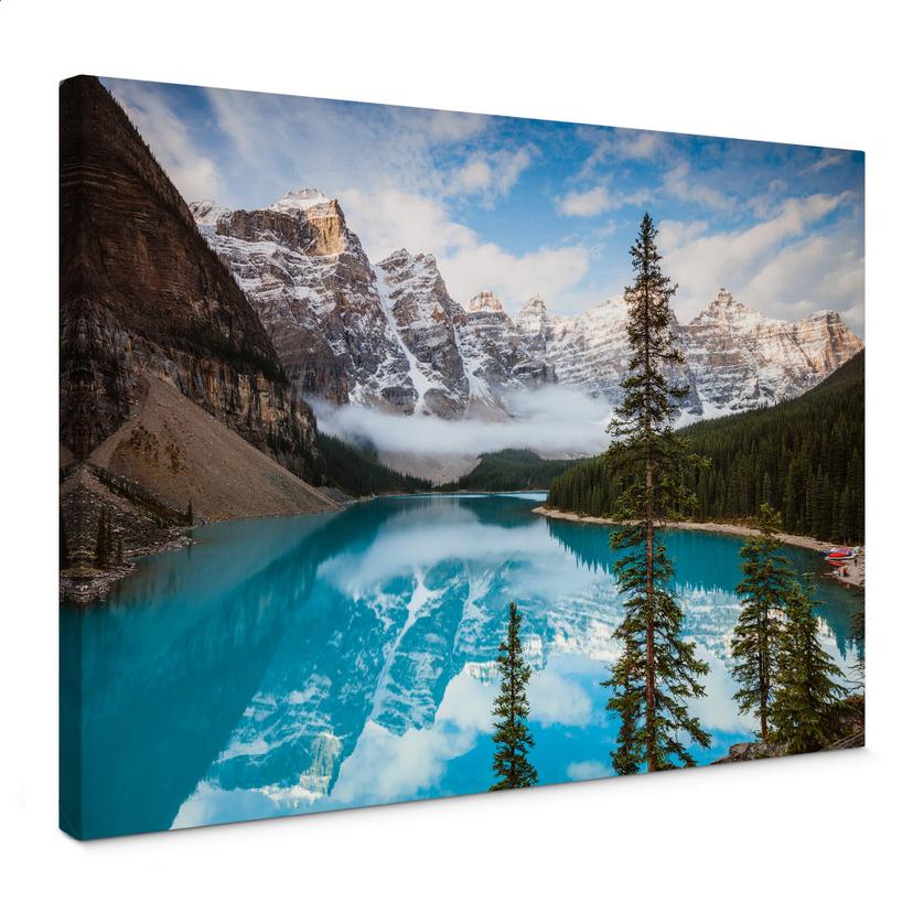 Lienzo Colombo - Parque Nacional de Banff en Canadá