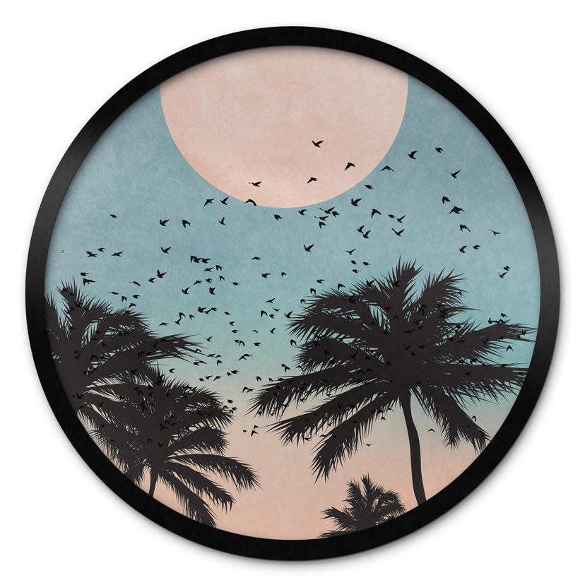 Plakat Kubistika - Sunset