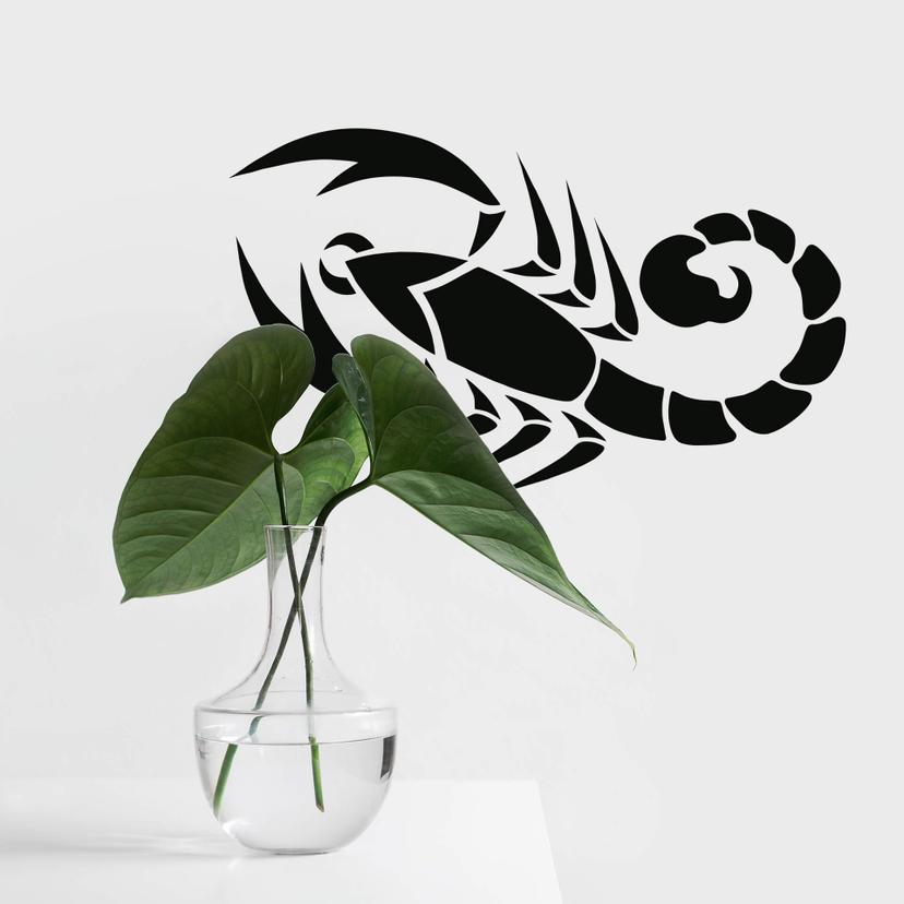 Sticker mural - Scorpion
