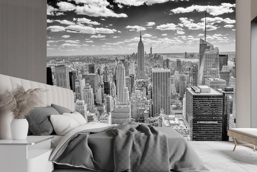 Fototapete, Wolken über Manhattan