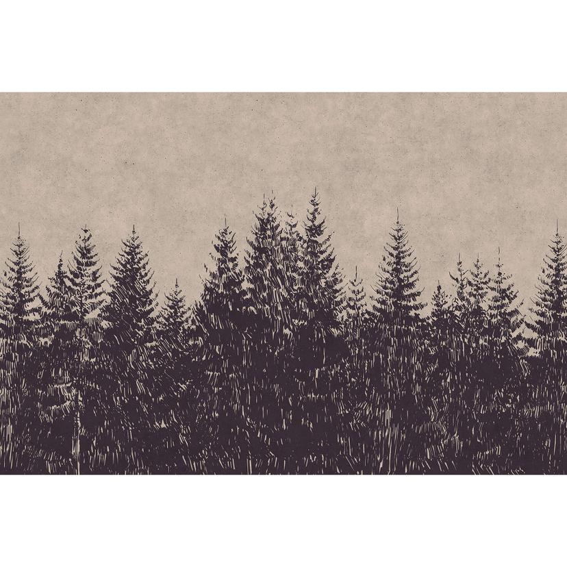 Livingwalls Fotomurale Walls by Patel–Foresta nera