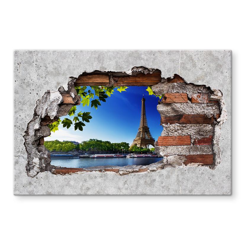 Pannello paraschizzi - effetto 3D – Parigi
