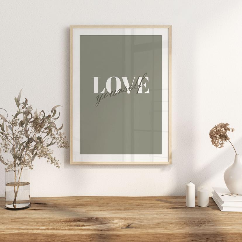 Poster Älska dig själv