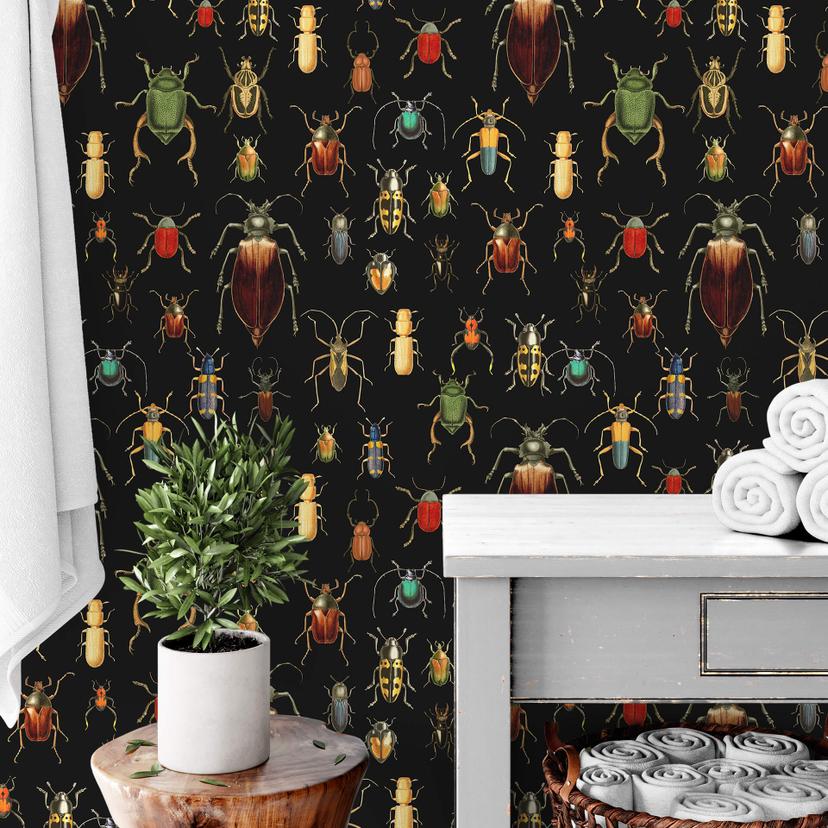 Parati a motivi UN Designs - Scarabei