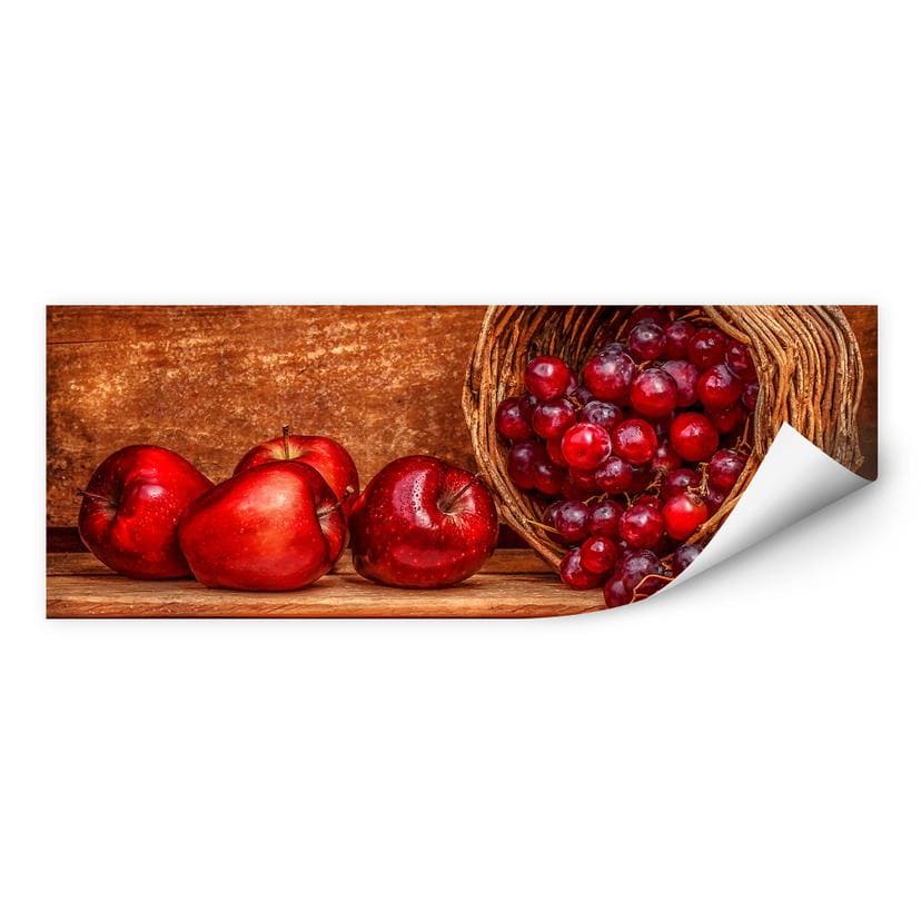 Zelfklevende Poster Perfoncio - Red Fruit - panorama