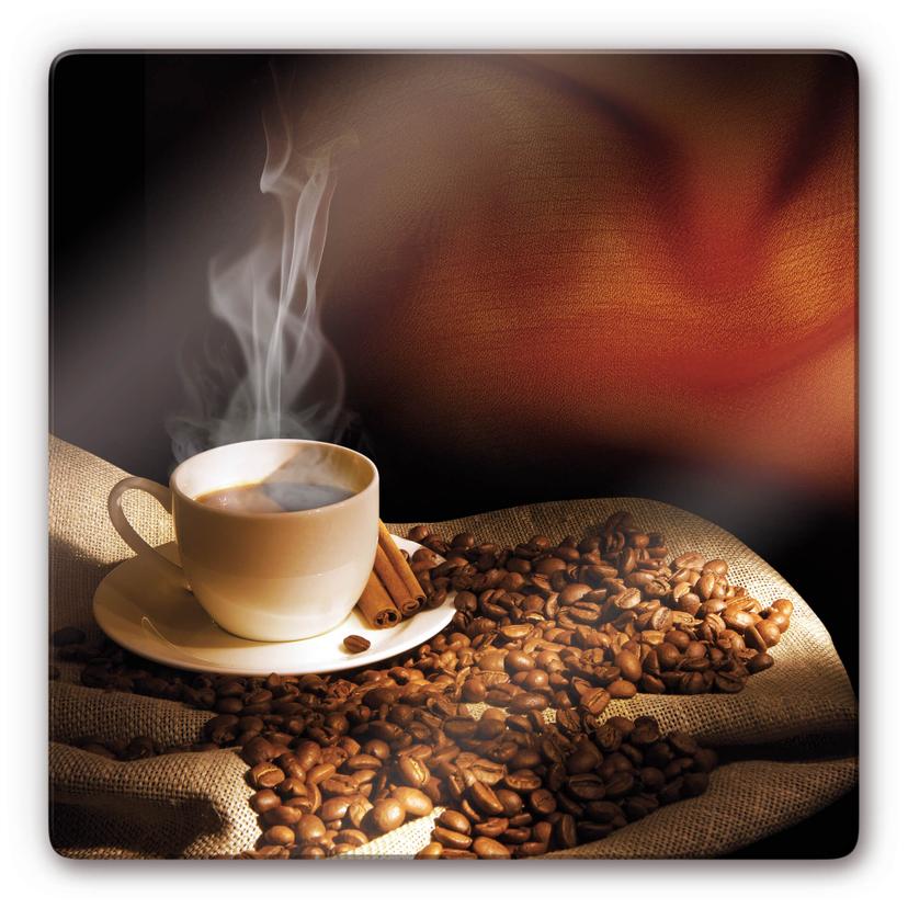 Glasbillede - Kaffe 3