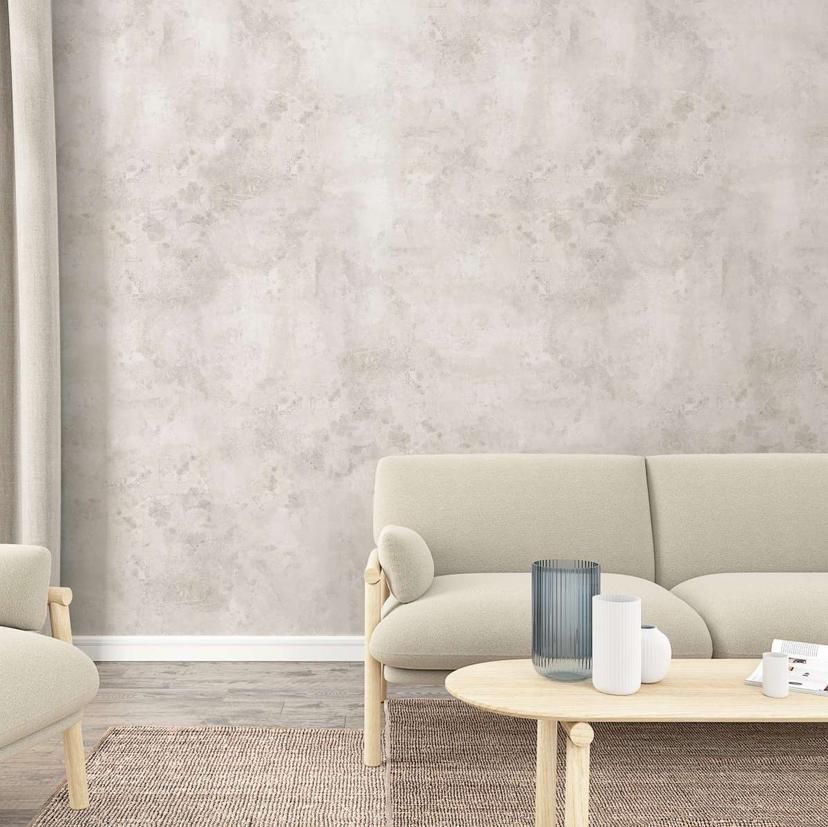 Marmor sten effekt tapet Fototapet beige, sten effekt 2,70 x 1,59 m