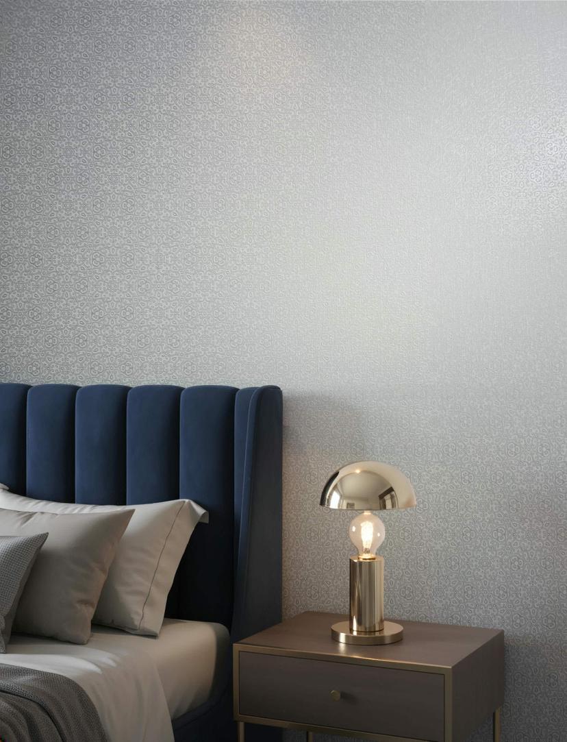 Papel pintado no tejido gráfico moderno en gris