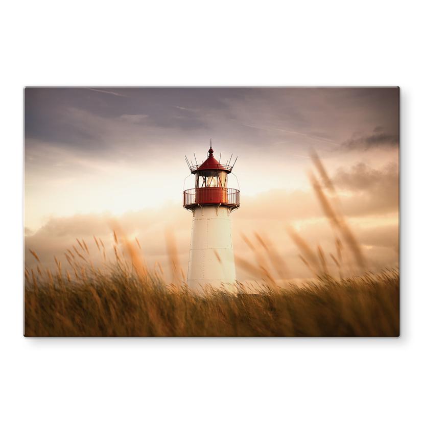Faro a pannello paraschizzi sulla costa di Sylt - Eisenmann