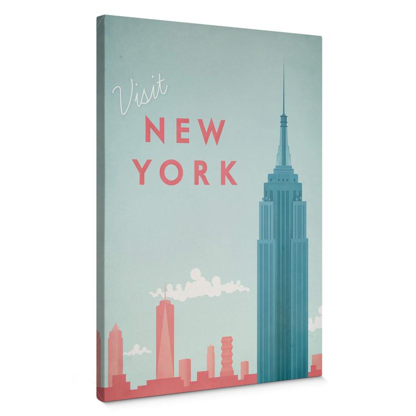 Canvasbillede - Rivers - New York