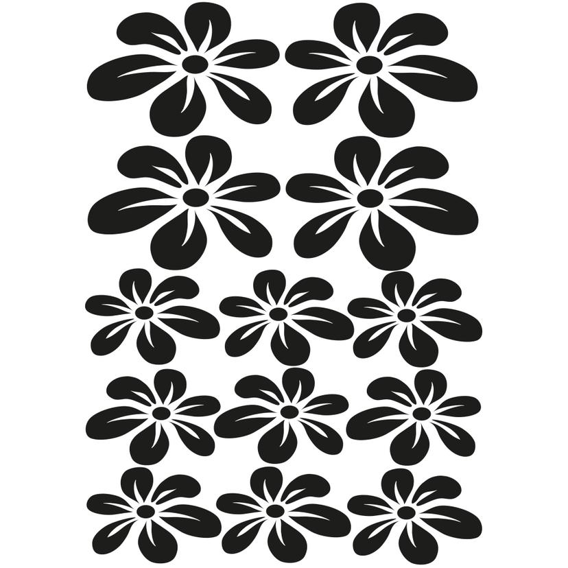 Blomster sæt 6